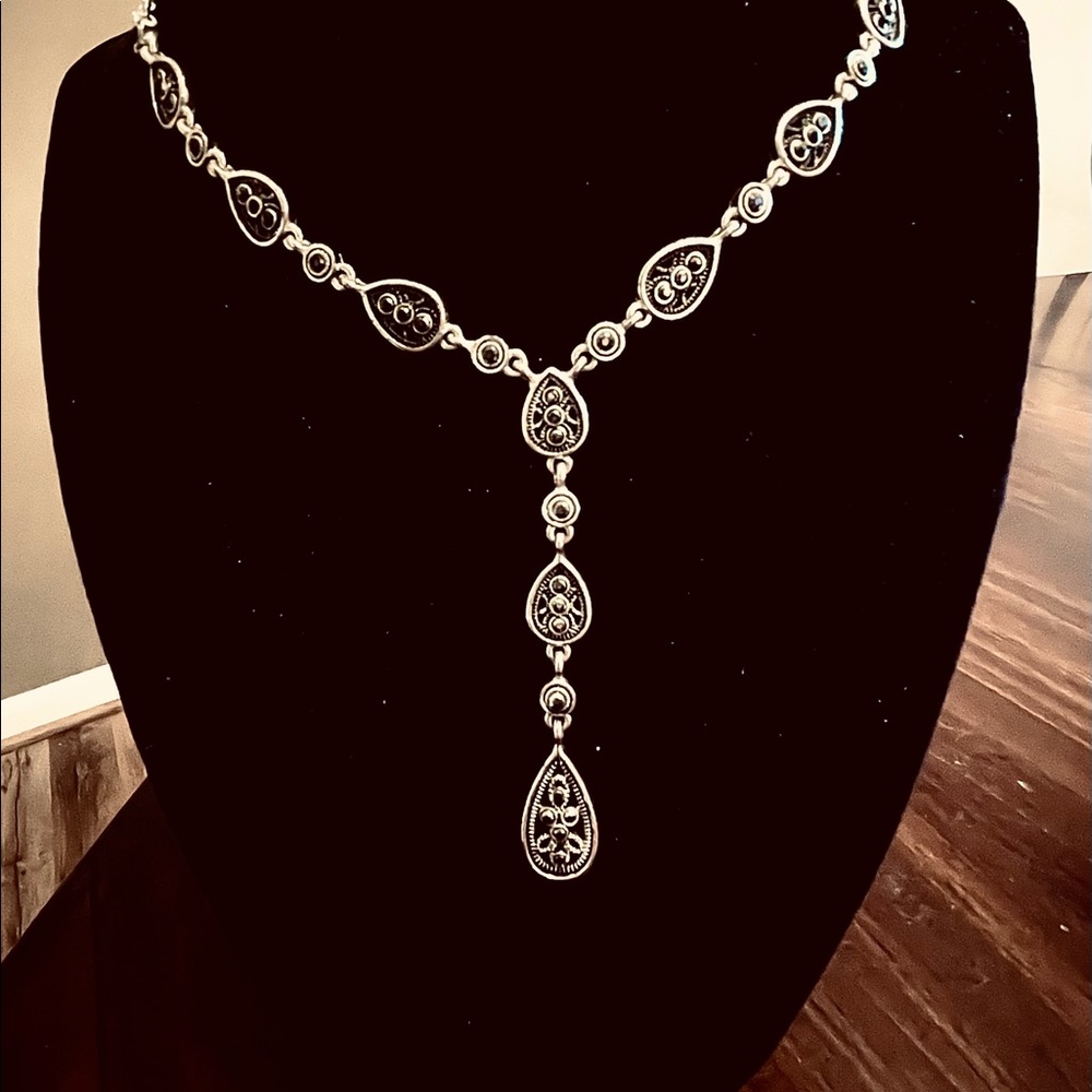 TRIFARI🖤Marquisite Necklace